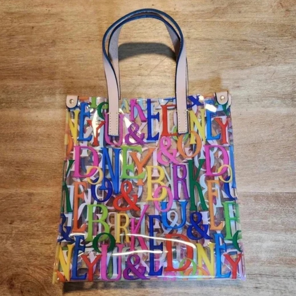Vintage Dooney & Bourke Clear tote bag (Brand new with tags)